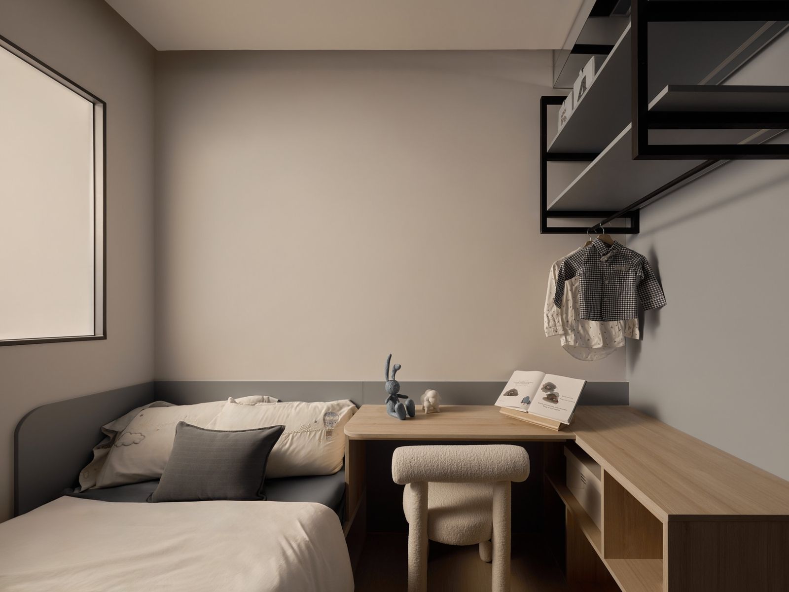 樣品屋實景圖:兒童房